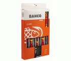 Juego de destornilladores Phillips y ranurados aislados VDE BahcoFit con mango multicomponente - siete unidades | B220.007