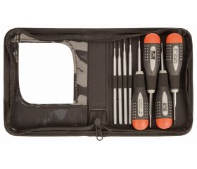 Juego de destornillador dinamométrico par prefijado ERGO™ con varillas intercambiables | BE-6990-IPSET