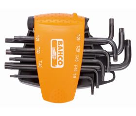 Juego de llaves hexagonales tipo allen TORX Plus® largas y fosfatadas (8 piezas) | BE-7675