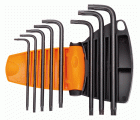 Juego de llaves hexagonales tipo allen TORX Plus® largas y fosfatadas (8 piezas) | BE-7675