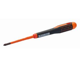 Destornilladores aislados VDE ERGO™, delgados, de punta Combi ranurada y Phillips con mango de tres componentes, 5-6 mm y PH1-PH2 | BE-8510SL - BE-8520SL
