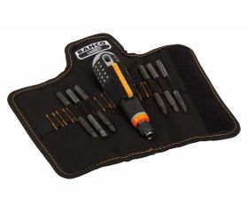 Destornilladores ERGO™ con agarre de goma y juego de varillas intercambiables - 7 unidades | BE-8571