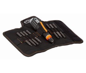 Destornilladores ERGO™ con agarre de goma y juego de varillas intercambiables - 8 unidades | BE-8574