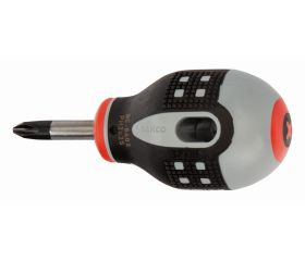 Destornilladores Phillips ERGO™ con mango de goma Stubby, PH1-PH2 | BE-8601/BE-8602