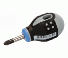 Destornilladores Pozidriv ERGO™ con agarre de goma Stubby PZ1-PZ2 x 25 mm | BE-8801/BE-8802