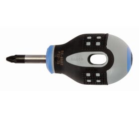 Destornilladores Pozidriv ERGO™ con agarre de goma Stubby PZ1-PZ2 x 25 mm | BE-8801/BE-8802