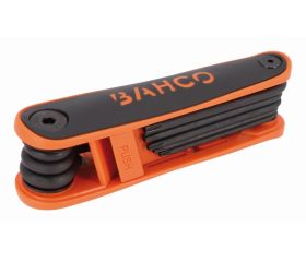 Juego de llaves hexagonales tipo allen en navaja TORX® con acabado fosfatado y botón (8 piezas) | BE-8976B