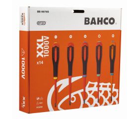 Juego de destornilladores ranurados/Phillips/Pozidriv/TORX®/Combi PZ ERGO™ con mango de goma: 14 piezas | BE-9876S