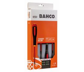 Juego de destornilladores TORX® varilla fina y aislados VDE ERGO™ con mango de tres componentes (4 piezas) | BE-9880SL