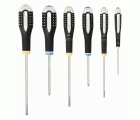 Juego de destornilladores ranurados/Pozidriv de acero inoxidable ERGO?: 6 piezas | BE-9882i