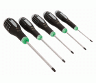 Juego de destornilladores TORX® ERGO™ con mango de goma: 5&nbsp;piezas | BE-9885