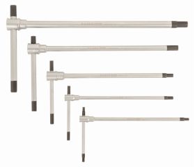 Juego de mango en T con puntas métricas hexagonales (5 piezas) | BE1TH-S5