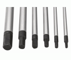 Juego de 6&nbsp;llaves en T para tornillos hexagonales o Allen (2,5, 3, 4, 5, 6 y 8&nbsp;mm) | BE1TH-S6
