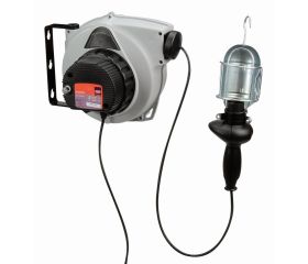 Enrolladores de cable con lámparas