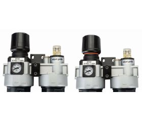 Unidades de filtro regulador y lubricador de 1/2