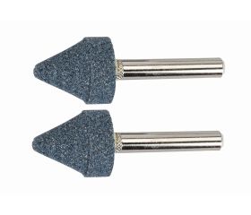 Discos abrasivos cónicos 90°, de lijado grueso y con eje de 6 mm (2 piezas/embalaje en blíster) | BP424M