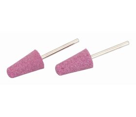 Discos abrasivos con punta redonda y cónica, de lijado fino y con eje de 3 mm (2 piezas/embalaje en blíster) | BP430M