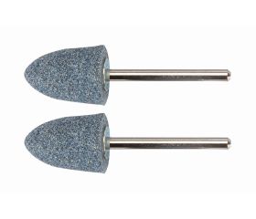 Discos abrasivos pequeños con forma de bala, de lijado fino y con eje de 3 mm (2 piezas/embalaje en blíster) | BP431M