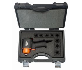 Juego de mini llave de impacto con cuadrado de 1/2