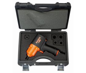 Juego de llave de impacto con cuadrado de 1/2