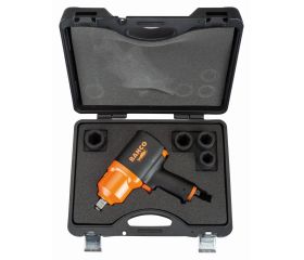 Juego de llave de impacto con cuadrado de 3/4