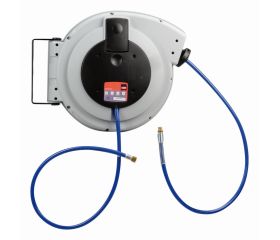 Enrolladores de manguera con soporte de acero que gira 145° y adaptador de control de velocidad opcional | BPHRC815/1015