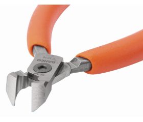 Alicates de corte frontal compactos con mangos de PVC naranjas | C3230