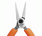 Alicates de boca plana compactos con mangos de PVC naranjas | C3430