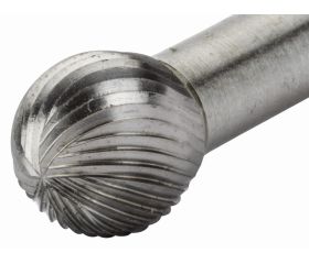 Limas rotativas esféricas de carburo de tungsteno para metal | D