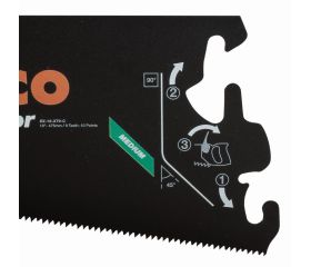Hojas de sierra Superior™ para materiales de grosor medio a grueso; se utiliza con mangos EX ERGO™ | EX-XT9