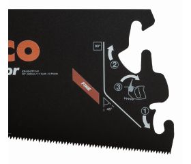 Hojas de sierra Superior™ para material de espesor fino y medio, se utiliza con mangos EX ERGO™ | EX-20-XT11-C