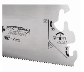 Hojas de sierra Barracuda para materiales de grosor medio a grueso; se utiliza con mangos EX ERGO™ | EX-244P-22