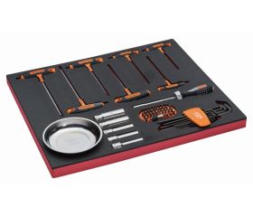 Juego de destornilladores con mango en T 3/3 Fit&Go, 54 piezas | FF1A1010