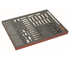 Juego de vasos y puntas de 1/2