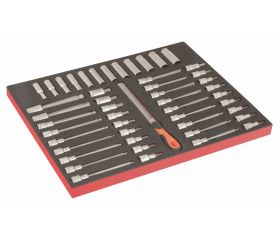 Juego de vasos serie larga de 1/2