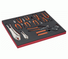 Juego de alicates en bandeja de foam 3/3 Fit&Go (12&nbsp;piezas) | FF1A4001