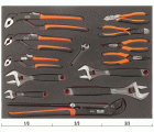 Juego de llaves/alicates en bandeja de foam 3/3 Fit&Go, 13 piezas | FF1A50