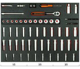Juego de vasos de serie larga de 1/4