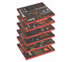 Composición de 6 foams para mantenimiento general (346 piezas) | FF1ASET-LARGE