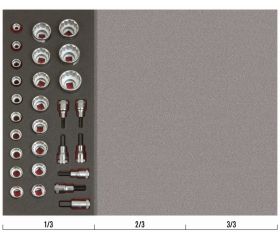 Juego de vasos de 1/2