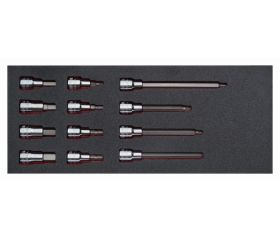 Juego de vasos con punta de 1/2