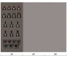 Juego de vasos de 1/2