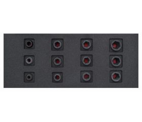 Juego de vasos de 1/2