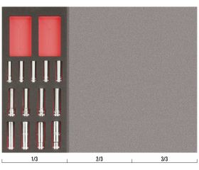 Juego de vasos de 1/2