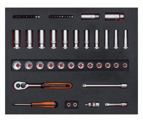 Juego de vasos de serie larga/estándar de 3/8