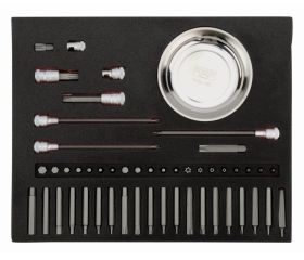 Juego de puntas y plato magnético en bandeja de foam 2/3 Fit&Go (50 piezas) | FF1F5004