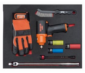 Juego de llave de impacto mini de 1/2