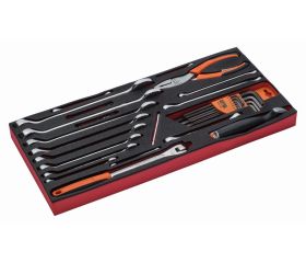 Composición en pulgadas en bandeja de foam para nuestras cajas metálicas de las series 1483K y 1483KHD (30 piezas) | FF3A17