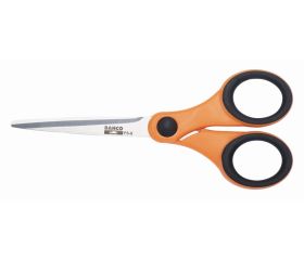 Tijera de uso floral con anillas de material blando (mediana) | FS-8