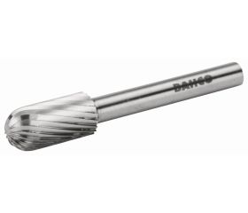 Limas rotativas de acero rápido cilíndricas de punta redonda para acero blando (embalaje individual) | HSSG-C-S